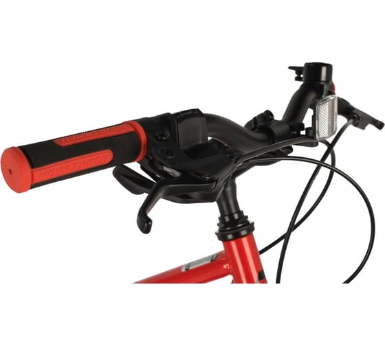 Велосипед NOVATRACK EXTREME 24", красный, стальная рама 11", 6 скоростей 24SH6SD.EXTREME.11RD21