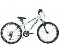 Велосипед NOVATRACK EXTREME 24", белый, стальная рама 12", 6 скоростей 24SH6SV.EXTREME.12WT21