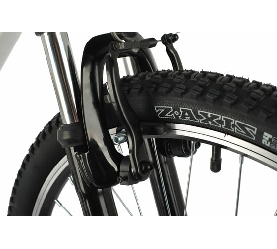 Велосипед NOVATRACK EXTREME 24", белый, стальная рама 12", 6 скоростей 24SH6SV.EXTREME.12WT21