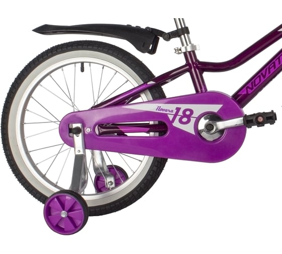 Велосипед NOVATRACK NOVARA 18" фиолетовый 185ANOVARA.VL22