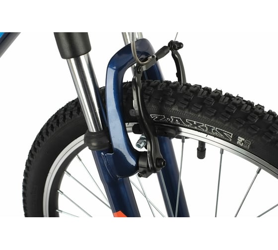 Велосипед NOVATRACK EXTREME 24", синий, стальная рама 11", 6 скоростей 24SH6SV.EXTREME.11BL21