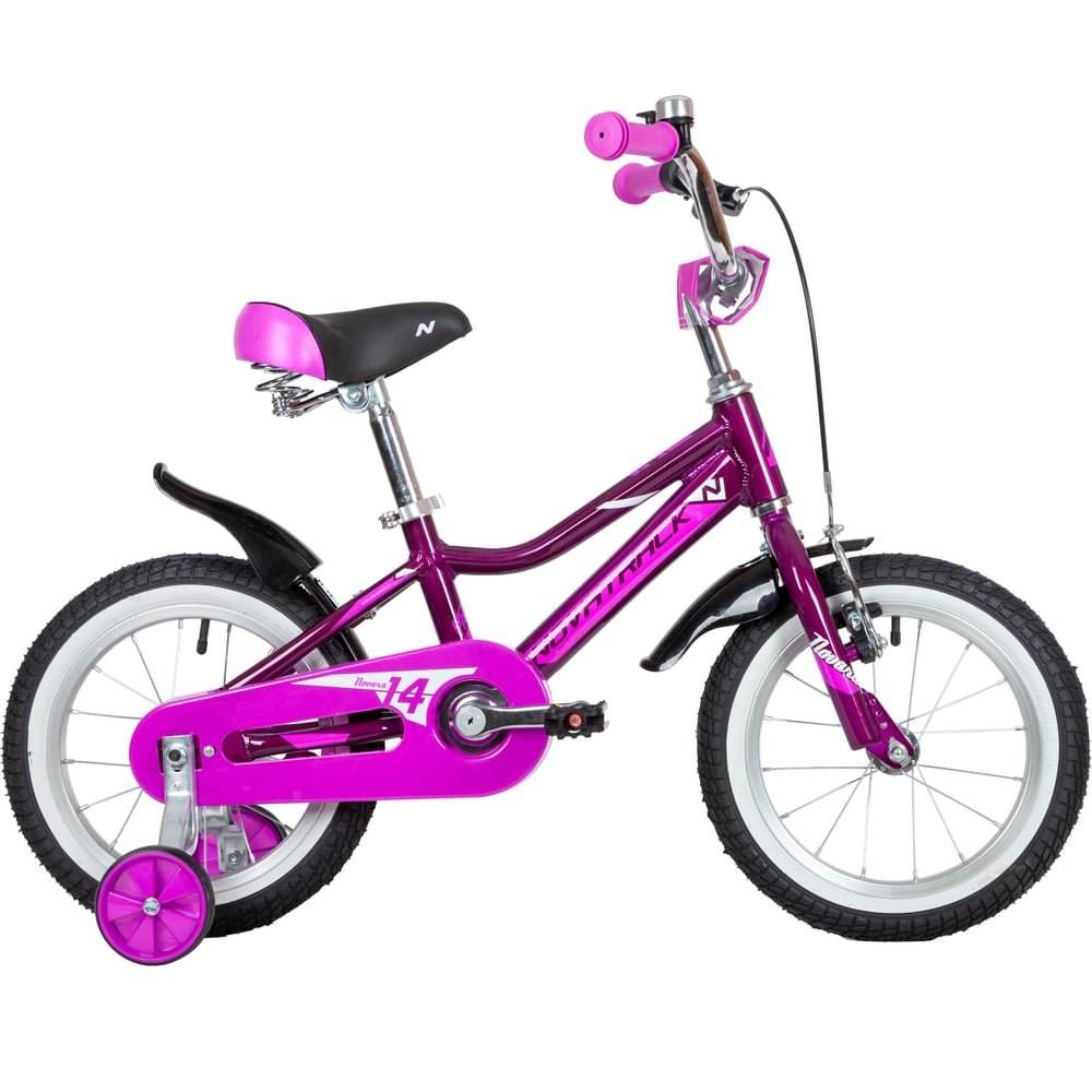 Велосипед NOVATRACK NOVARA 14", фиолетовый 145ANOVARA.VL22 - выгодная ...
