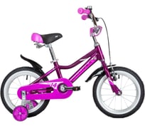Велосипед NOVATRACK NOVARA 14", фиолетовый 145ANOVARA.VL22