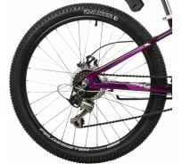 Велосипед NOVATRACK NOVARA 24", фиолетовый, 18 скоростей 24AHD.NOVARA.11VL22