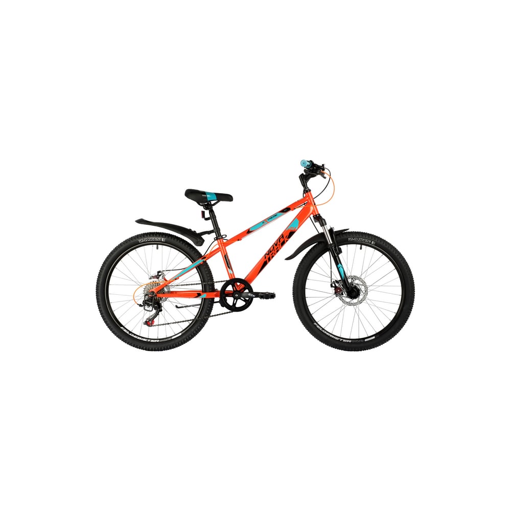 Велосипед NOVATRACK EXTREME 24", оранжевый, стальная рама 11", 6 ...