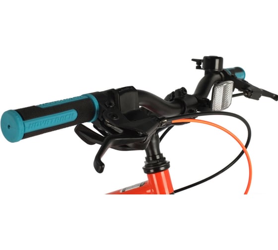 Велосипед NOVATRACK EXTREME 24", оранжевый, стальная рама 11", 6 скоростей 24SH6SD.EXTREME.11OR21