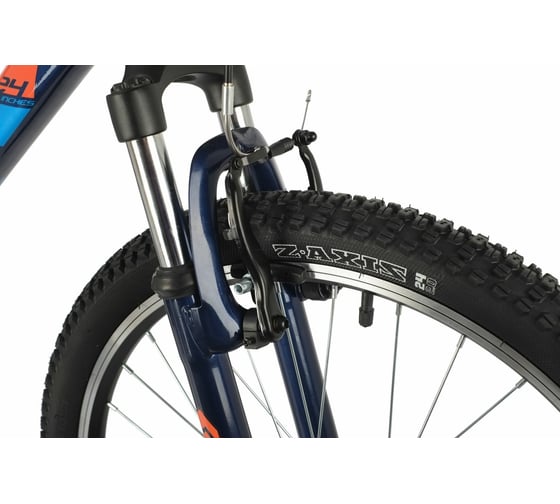 Велосипед NOVATRACK EXTREME 24", синий, стальная рама 12", 6 скоростей 24SH6SV.EXTREME.12BL21