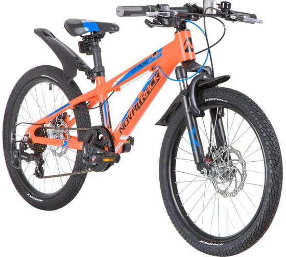 Велосипед NOVATRACK EXTREME 20", оранжевый, 7 скоростей 20AH7D.EXTREME.OR20