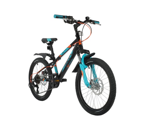 Велосипед NOVATRACK EXTREME 20", черный, сталь, 6 скоростей 20SH6D.EXTREME.BK21