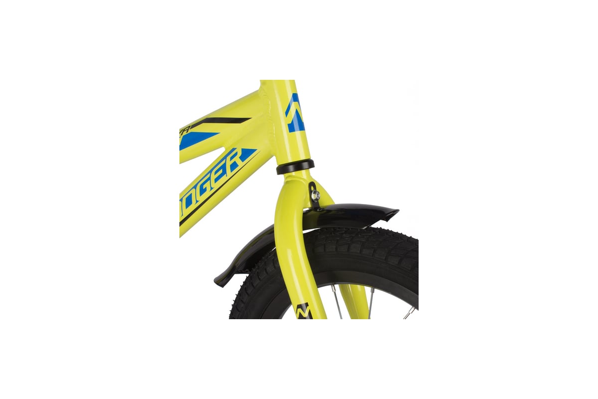 Велосипед NOVATRACK DODGER 14", зелёный, тормоз ножной 145ADODGER.GN22 ...