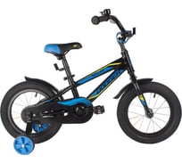 Велосипед NOVATRACK DODGER 14", черный, тормоз ножной 145ADODGER.BK22