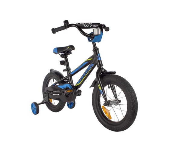 Велосипед NOVATRACK DODGER 14", черный, тормоз ножной 145ADODGER.BK22