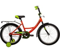 Велосипед NOVATRACK VECTOR 20", оранжевый, защита А-тип, тормоз ножной 203VECTOR.OR22