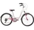 Велосипед NOVATRACK BUTTERFLY 24", сталь, рама 11", белый/розовый, 6 скоростей 24SH6V.BUTTERFLY.11PN22 1