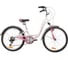 Велосипед NOVATRACK BUTTERFLY 24", сталь, рама 11", белый/розовый, 6 скоростей 24SH6V.BUTTERFLY.11PN22 2