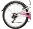 Велосипед NOVATRACK BUTTERFLY 24", сталь, рама 11", белый/розовый, 6 скоростей 24SH6V.BUTTERFLY.11PN22 4