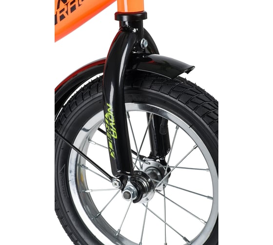 Велосипед NOVATRACK VECTOR 12", оранжевый, тормоз ножной 123VECTOR.OR20