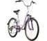 Велосипед NOVATRACK BUTTERFLY 24", сталь, рама 13", белый/фиолетовый, 6 скоростей 24SH6V.BUTTERFLY.13VL22 2