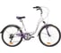 Велосипед NOVATRACK BUTTERFLY 24", сталь, рама 13", белый/фиолетовый, 6 скоростей 24SH6V.BUTTERFLY.13VL22 3