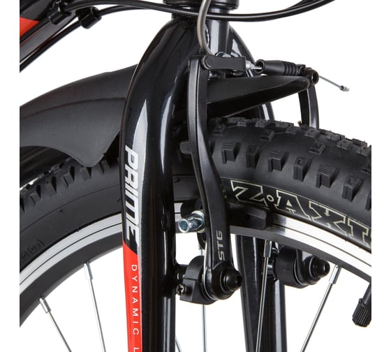 Велосипед NOVATRACK PRIME 24", алюминиевая рама 13", черный, 18 скоростей 24AHV.PRIME.13BK20