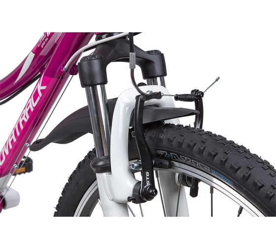 Велосипед NOVATRACK KATRINA 24", алюминиевая рама 10", фиолетовый, 21 скорость, V-brake 24AHV.KATRINA.10VL9