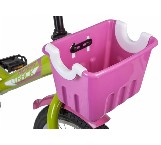 Велосипед NOVATRACK TWIST 18", зелёный, тормоз ножной 181TWIST.GNP20