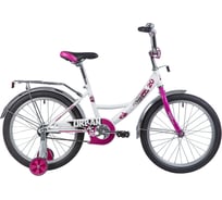 Велосипед NOVATRACK URBAN 20", белый, защита А-тип, тормоз ножной 203URBAN.WT9