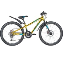 Велосипед NOVATRACK PRIME 24", алюминиевая рама 11", золотой металлик, 18 скоростей 24AHD.PRIME.11GGD20