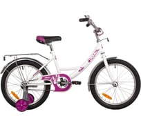 Велосипед NOVATRACK URBAN 18", белый, защита А-тип, тормоз ножной 183URBAN.WT22