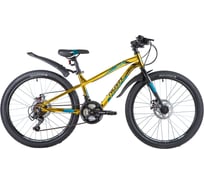 Велосипед NOVATRACK PRIME 24", алюминиевая рама 13", золотой металлик, 18 скоростей 24AHD.PRIME.13GGD20