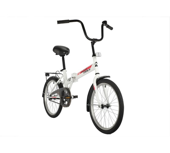 Складной велосипед NOVATRACK TG30 20", белый, тормоз ножной 20NFTG301.WT21