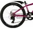 Велосипед NOVATRACK KATRINA 24", алюминиевая рама 12", розовый металлик, 21 скорость 24AHD.KATRINA.12GPN20 3