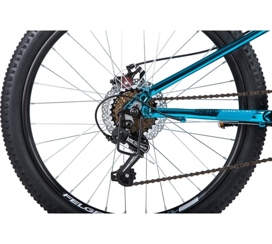 Велосипед NOVATRACK PRIME 24", алюминиевая рама 13", синий металлик, 18 скоростей 24AHD.PRIME.13GBL20