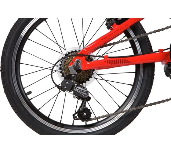 Складной велосипед NOVATRACK 20", 6 скоростей 20FATG6SV.RD20