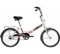 Складной велосипед NOVATRACK TG30 20", белый 20FTG301V.WT20