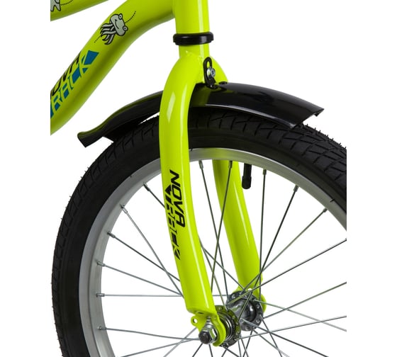 Велосипед NOVATRACK NEPTUNE 18", зеленый, тормоз ножной 183NEPTUNE.GN20