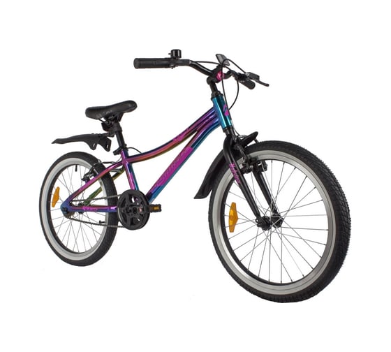 Велосипед NOVATRACK KATRINA 20", фиолетовый металлик, тормоз V-brake 207AKATRINA1V.GVL22