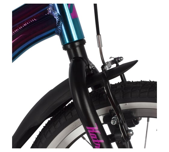 Велосипед NOVATRACK KATRINA 20", фиолетовый металлик, тормоз V-brake 207AKATRINA1V.GVL22