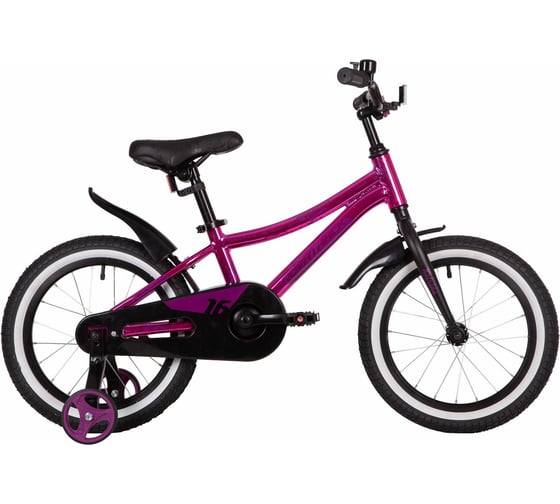 Велосипед NOVATRACK KATRINA 16", розовый металлик, полная защита цепи 67AKATRINA.GPN22 NOVATRACK  167AKATRINA.GPN22
