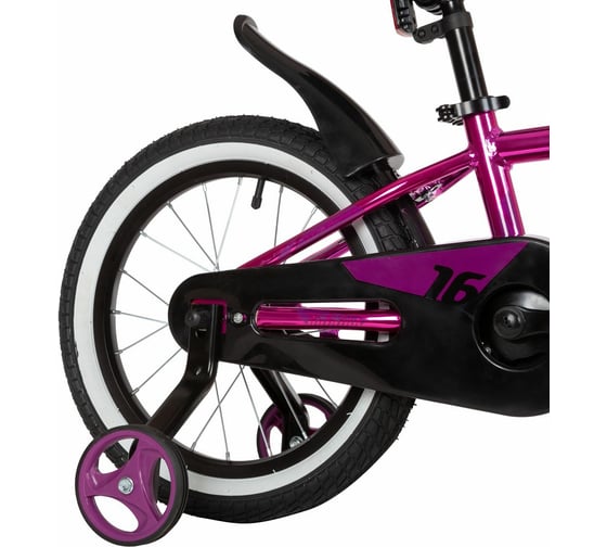 Велосипед NOVATRACK KATRINA 16", розовый металлик, полная защита цепи 67AKATRINA.GPN22 NOVATRACK  167AKATRINA.GPN22