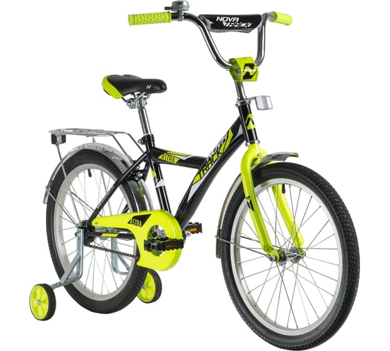 Велосипед NOVATRACK ASTRA 20", черный, тормоз ножной 203ASTRA.BK20