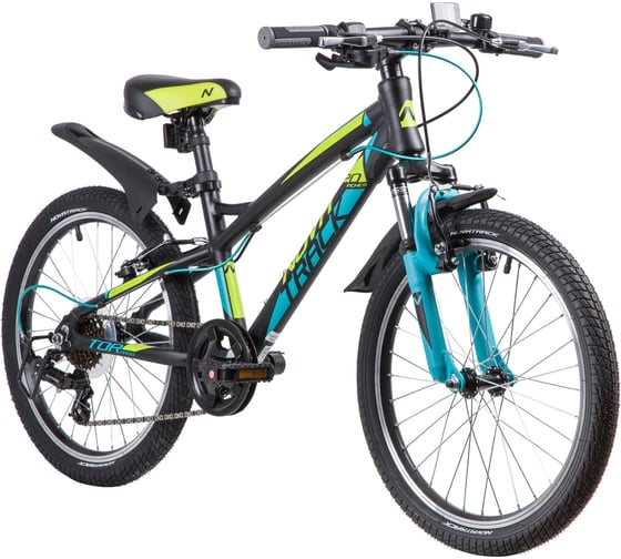 Велосипед NOVATRACK TORNADO 20", черный, 7 скоростей 20AH7V.TORNADO.BK9