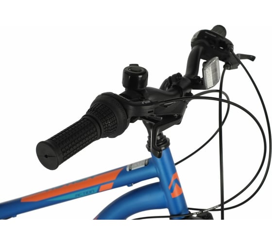 Велосипед NOVATRACK ACTION 24", синий, стальная рама 11", 18 скоростей, V- brake 24SH18SV.ACTION.11BL21