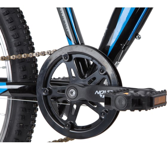 Велосипед NOVATRACK RACER 24", рама 12", черный, 6 скоростей 24SH6V.RACER.12BK20