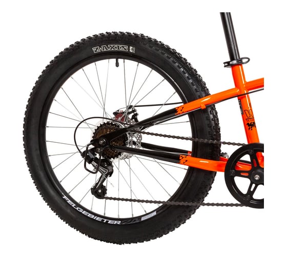 Велосипед NOVATRACK DOZER STD 24", оранжевый, стальная рама 12", 6 скоростей 24SHD.DOZERSTD.12OR21