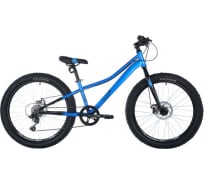 Велосипед NOVATRACK DOZER STD 24", синий, стальная рама 12", 6 скоростей 24SHD.DOZERSTD.12BL21