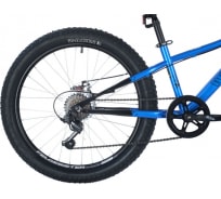 Велосипед NOVATRACK DOZER STD 24", синий, стальная рама 12", 6 скоростей 24SHD.DOZERSTD.12BL21