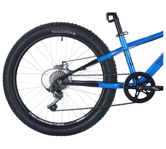 Велосипед NOVATRACK DOZER STD 24", синий, стальная рама 12", 6 скоростей 24SHD.DOZERSTD.12BL21