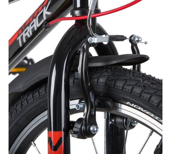 Велосипед NOVATRACK RACER 20", черный, сталь, 6 скоростей 20SH6V.RACER.BK20