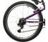 Велосипед NOVATRACK VALIANT 24", стальная рама 10", фиолетовый, 18 скоростей, V-brake 24SH18V.VALIANT.10VL22 5